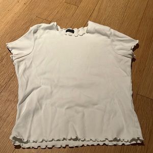 Brandy Melville Ashlyn Ruffle Tee